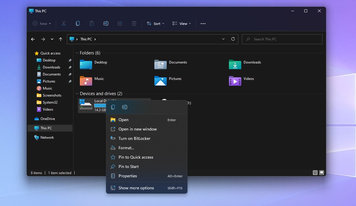Windows 11 Build 22000 120 Kb5005188 Viene Fornito Con Un Menu Compatto It Atsit