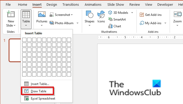 Come Inserire Una Tabella O Disegnare Una Tabella In Powerpoint It Atsit