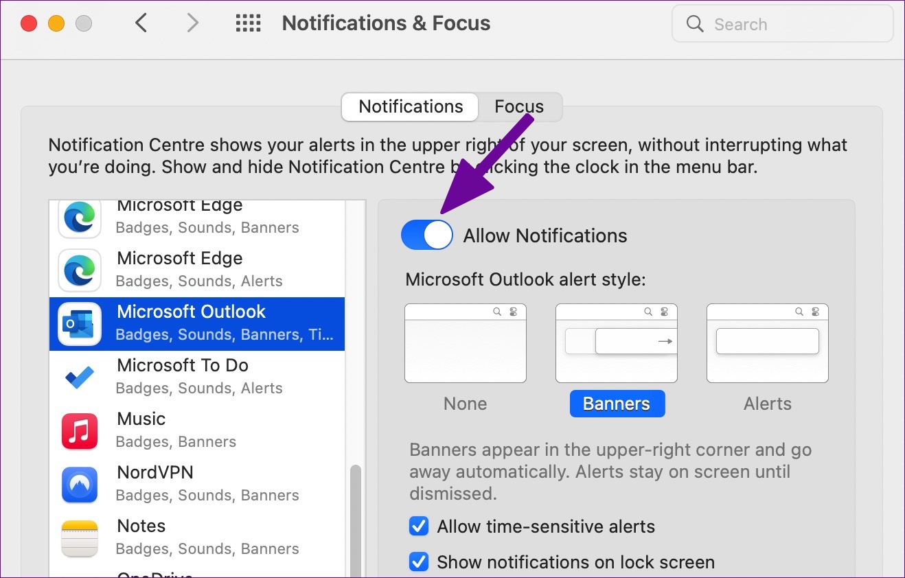 I 7 modi principali per correggere le notifiche di outlook che non