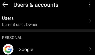 android-users-and-accounts