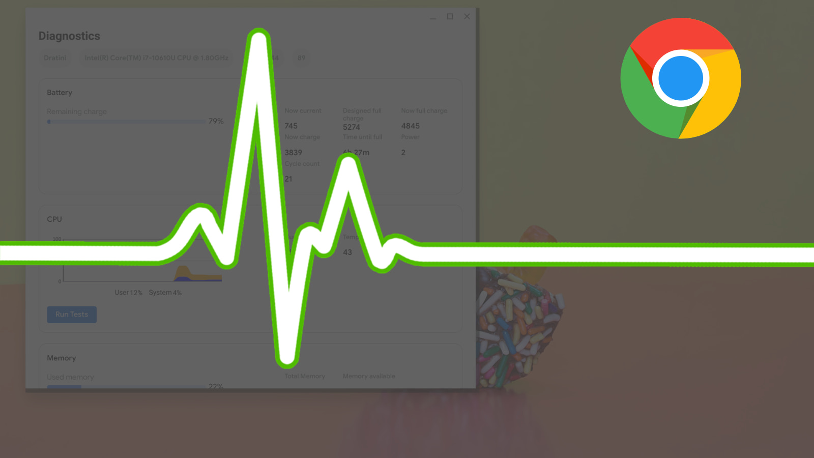 Chrome Os 診断アプリは 入力デバイス 接続 およびナビゲーション パネルを追加します Ja Atsit