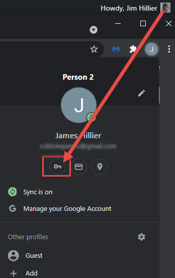 Chrome Enable Save Passwords