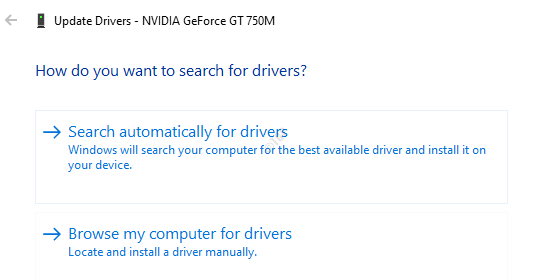 Searchautomaticallyfordrivers