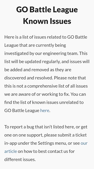 Pokemon-Go-GO-Battle-League-known-issues