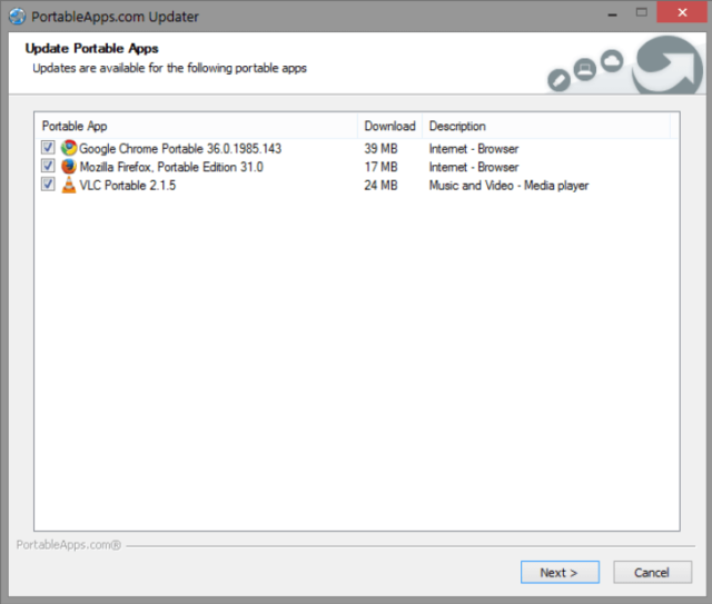 PortableApps Updater