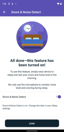 Fitbitいびき検出3