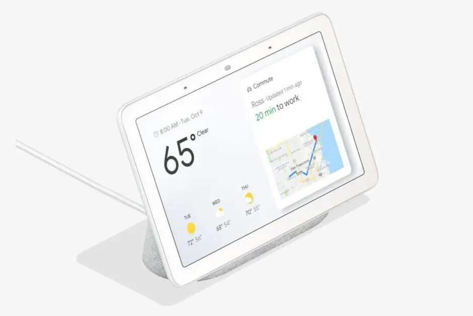 GoogleのFuchsiaOSが第1世代のNestHubに展開されています