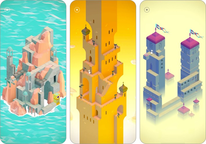 モニュメントバレーインディーゲームのスクリーンショット