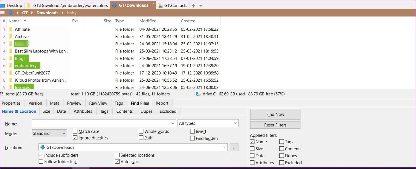 2タブ5を備えたWindows10に最適なファイルエクスプローラー
