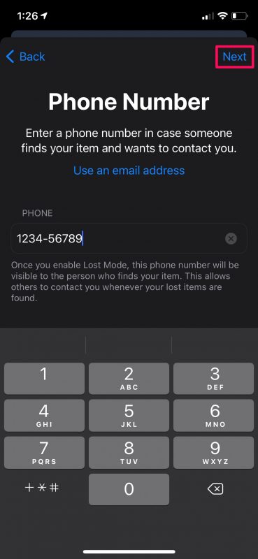 AirTagをロストモードにする方法
