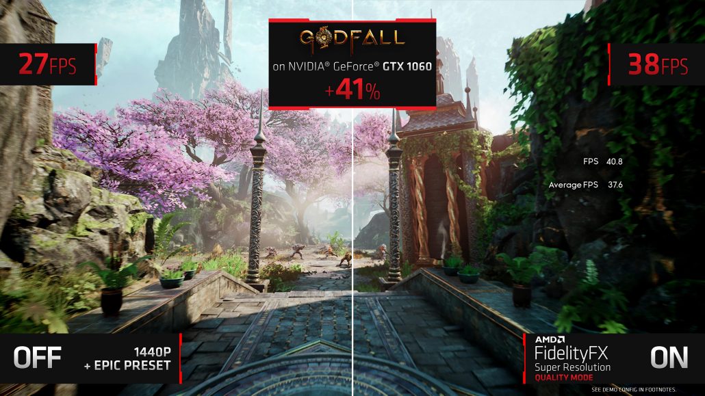 AMD DLSS 競合他社、FSR'FidelityFX Super Resolution'Radeon RX 6800 XT 2