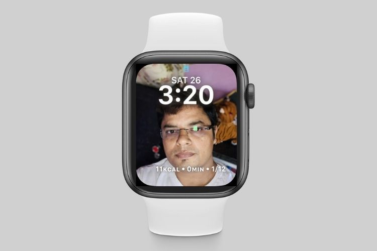 AppleWatchのwatchOS8でPortraitsWatchFaceを設定する方法