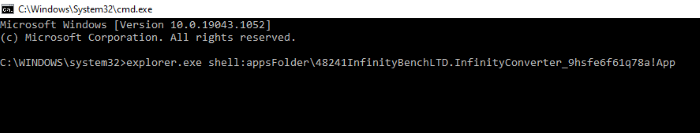 open microsoft storeappコマンドプロンプト6
