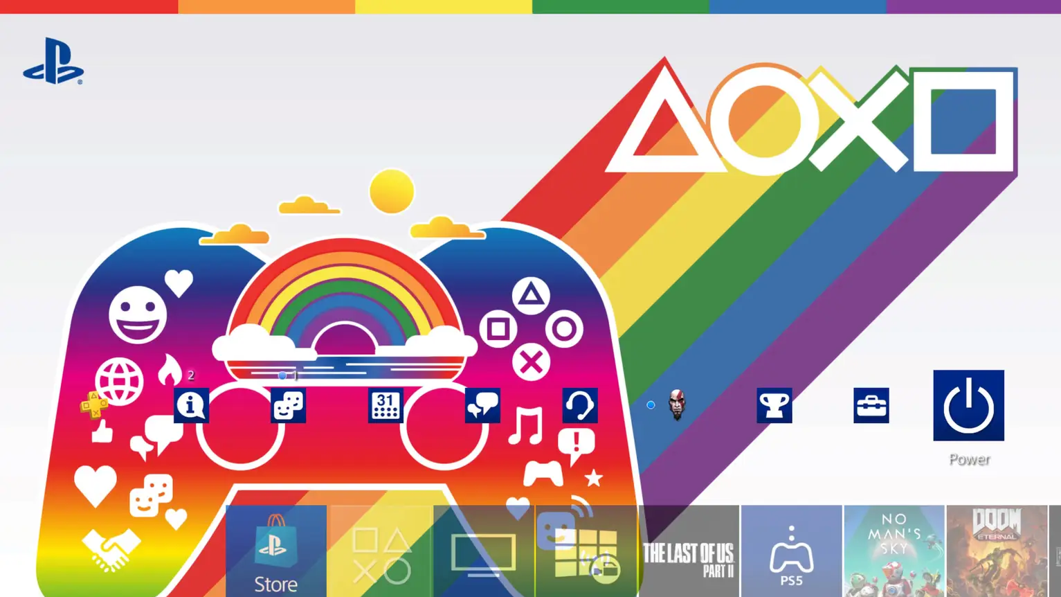 ソニーはps4の無料レインボーテーマでプライド月間21を祝い Lgbtq 組織とのパートナーシップ Ja Atsit