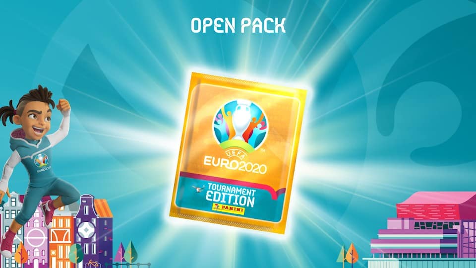 UEFA EURO 2020 パニーニ バーチャル ステッカー アルバム 1