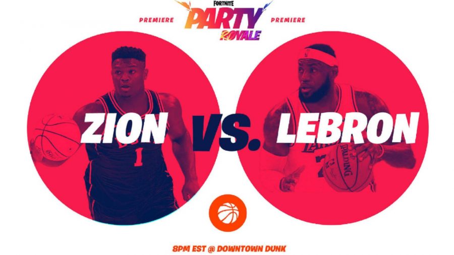 フォートナイト パーティー ロワイヤル ポスター特集Zion and LeBron James