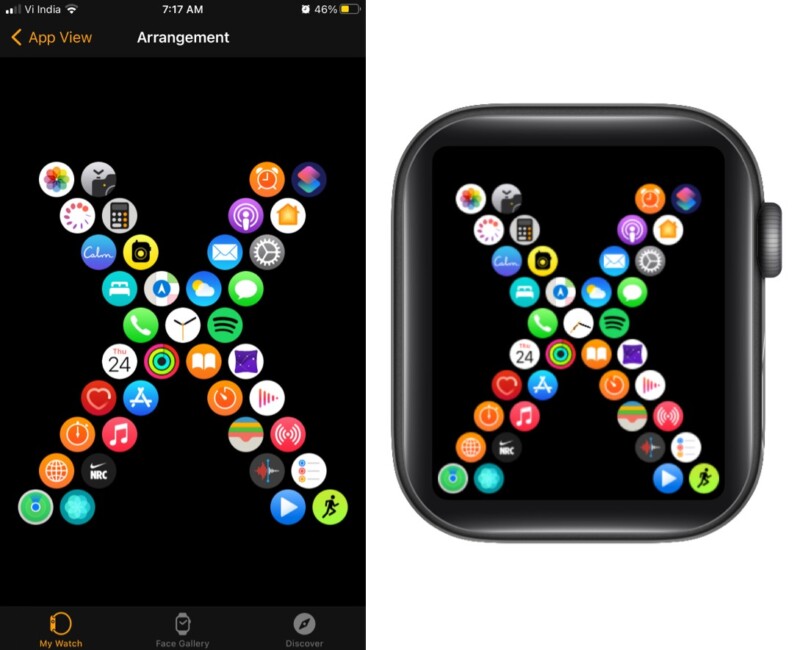 AppleWatchでのX氏とのミッションタイム