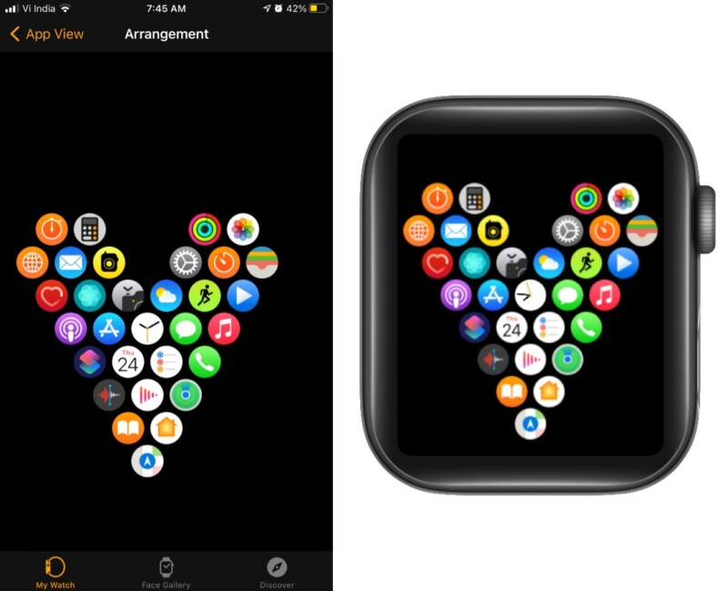 AppleWatchに心を込めた家
