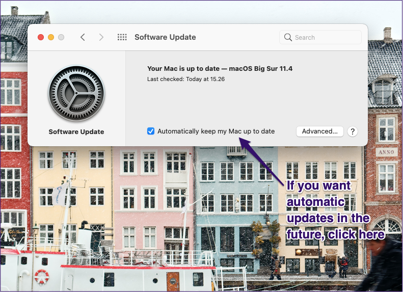 Appleソフトウェアアップデート