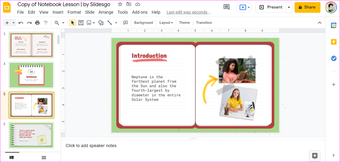教師に最適なGoogleスライドテンプレート1