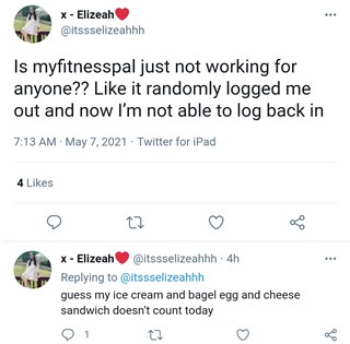 更新 Etaなし Myfitnesspalアプリが機能しない ログインまたはアカウントを作成できない これは既知の問題であり 作品の恒久的な修正 Ja Atsit