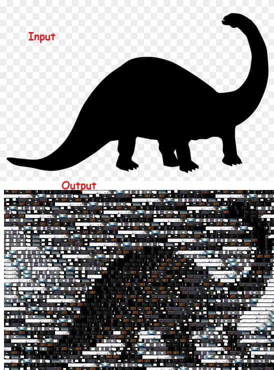 画像モザイクPolyfotoを作成するための無料のコマンドラインツール