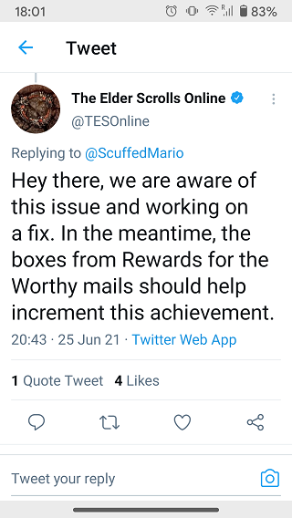 Issue-acknowledgement
