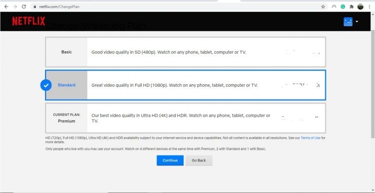 Netflix VideoQualityを修正