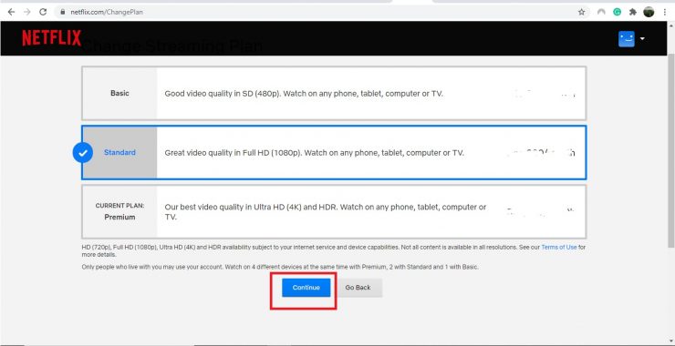 Netflix VideoQualityを修正