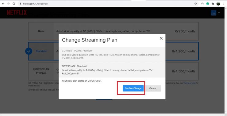 Netflix VideoQualityを修正