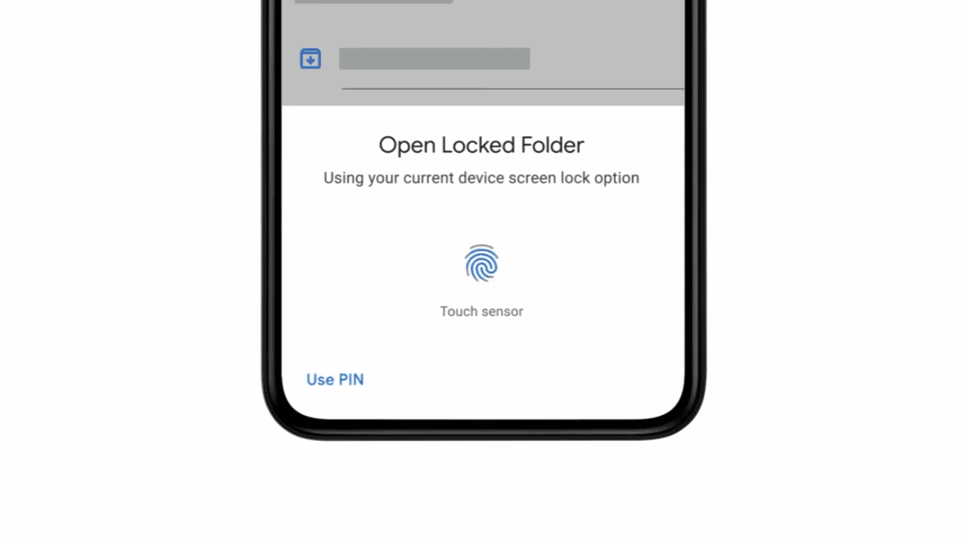 Google フォトのロックされたフォルダ機能