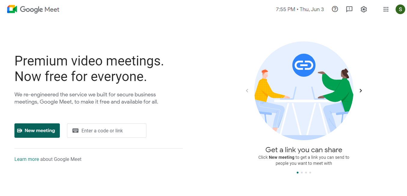 Google Meet が Ui の更新を受け取り 画面を共有する方法は次のとおりです Ja Atsit