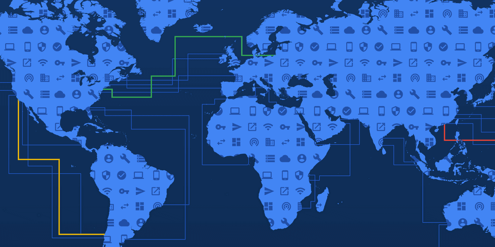 Googleの Firmina 海底ケーブルが南北アメリカ Ja Atsit