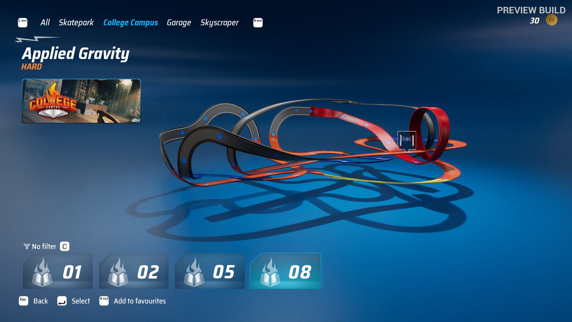 Hot WheelsUnleashedのAppliedGravityトラック