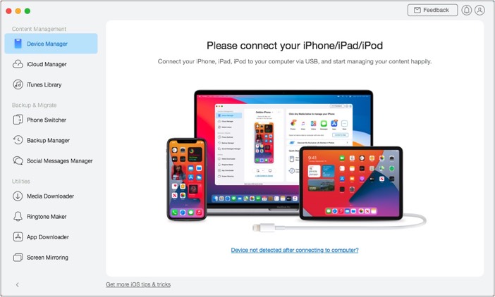 iOSホーム画面用iMobie Anytrans