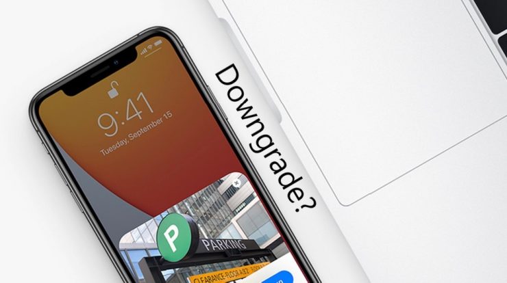 iOS 14.6 から iOS 14.5.1 へのダウングレード