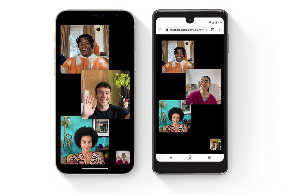 FaceTime は Android を呼び出します