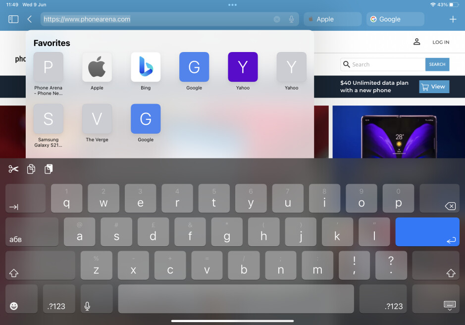 iPadOS 15 の Safari プレビュー: 新機能およびページを更新する方法