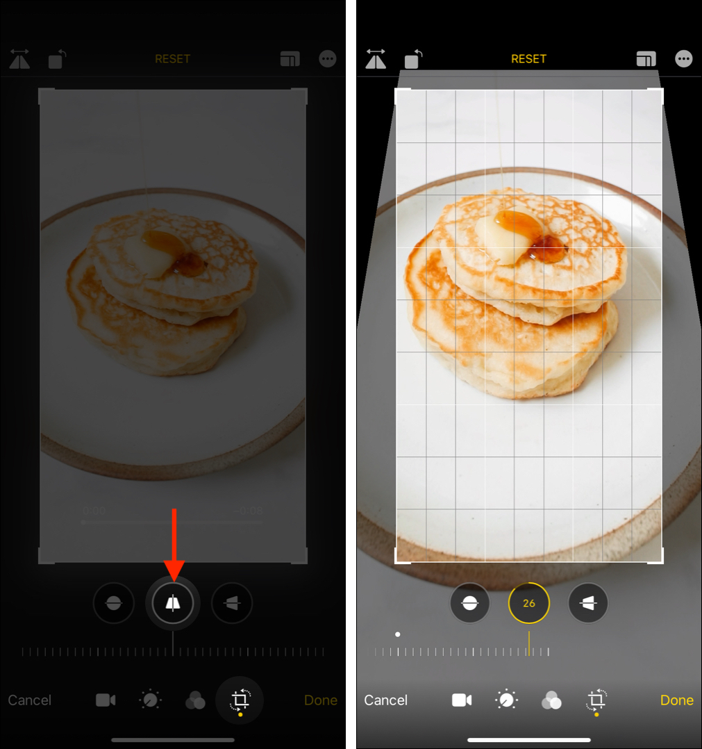 ストレッチする方法iPhone または iPad での垂直方向のビデオ