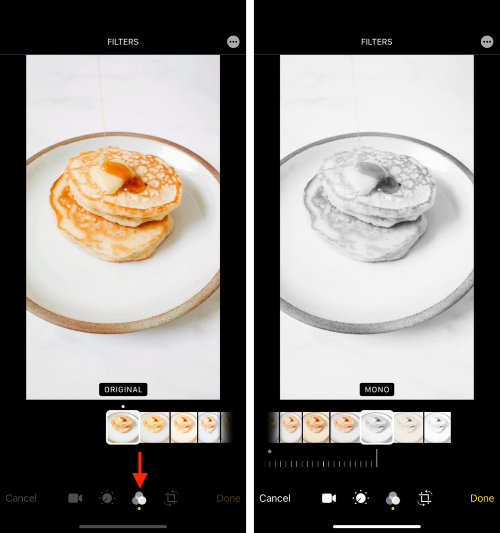 動画に Apple フィルターを追加する方法
