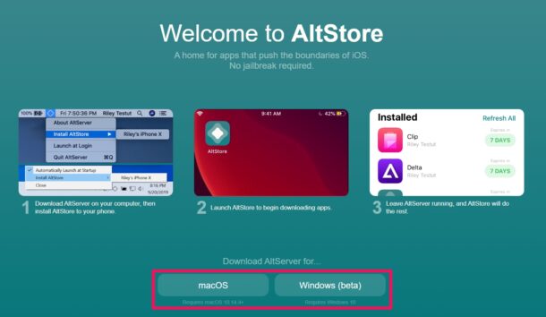 AltStore のインストール方法iPhone & iPad