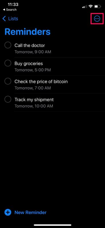 iPhoneとiPadからリマインダーリストを印刷する方法