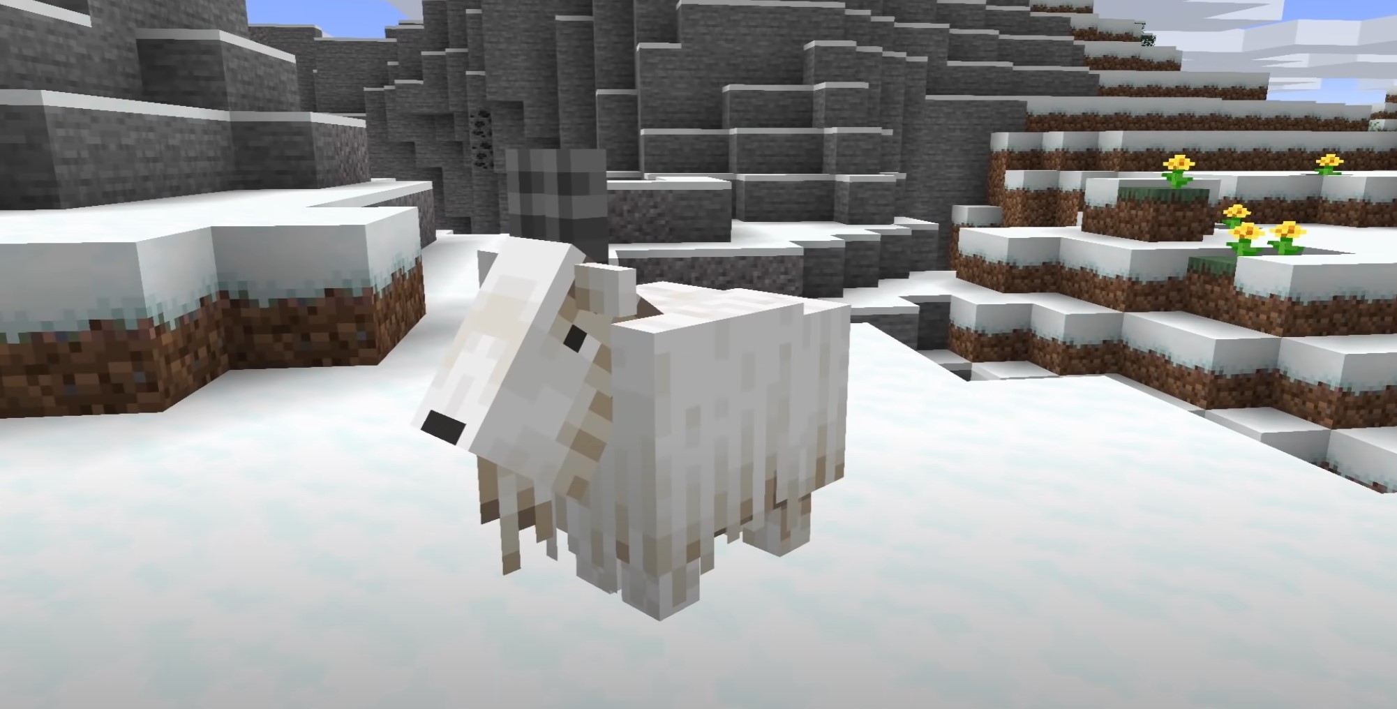 Minecraft の洞窟と崖 Axolotl Glow Squid Goats Ja Atsit