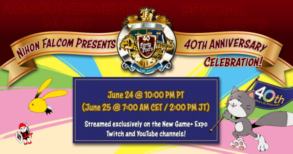 NIS America x Falcom 40th