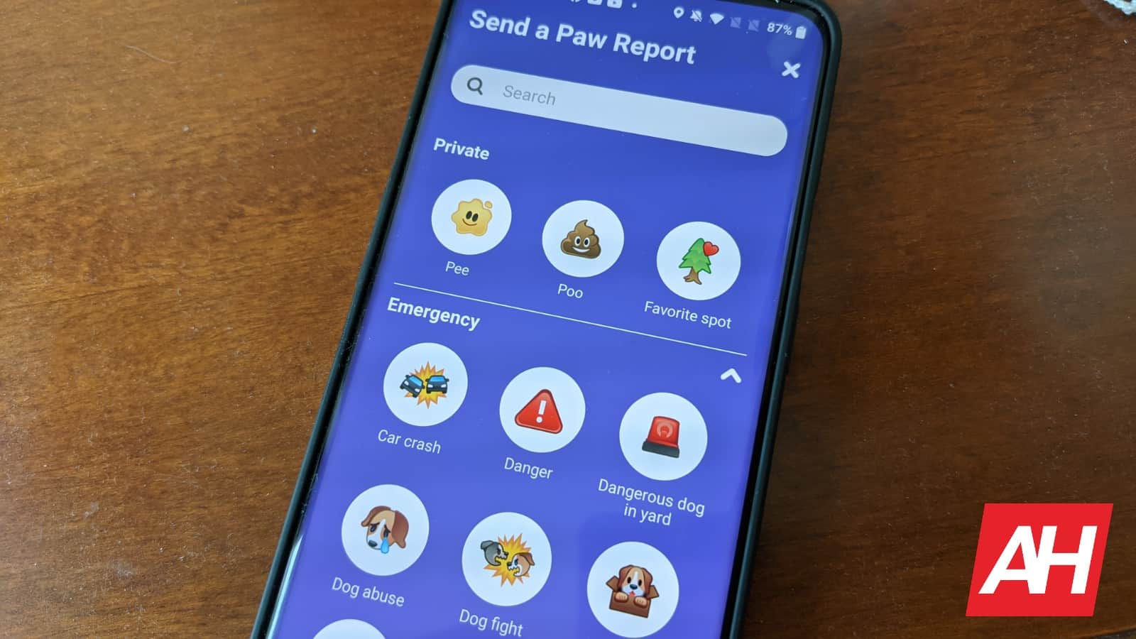 Paway アプリは Waze に似ていますが 犬用 Ja Atsit