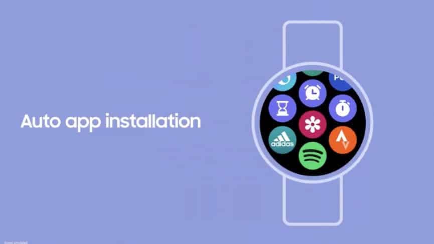 Samsung Galaxy Watch4アプリのインストール