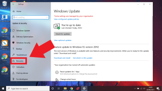 how to uninstall a Windows 10 update-enter recovery menu