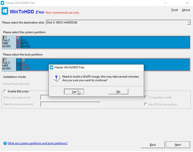create WinPE image