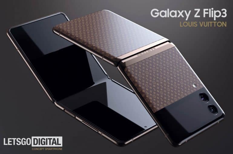 この上品なgalaxyz Flip 3 Louisvuittonコンセプトデザインをチェックしてください Ja Atsit