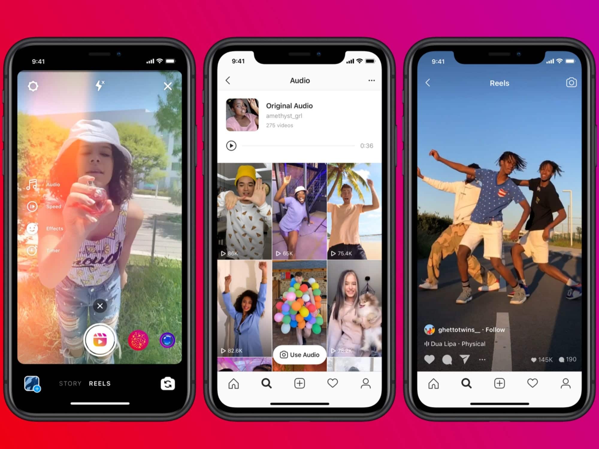 instagramリールtiktok